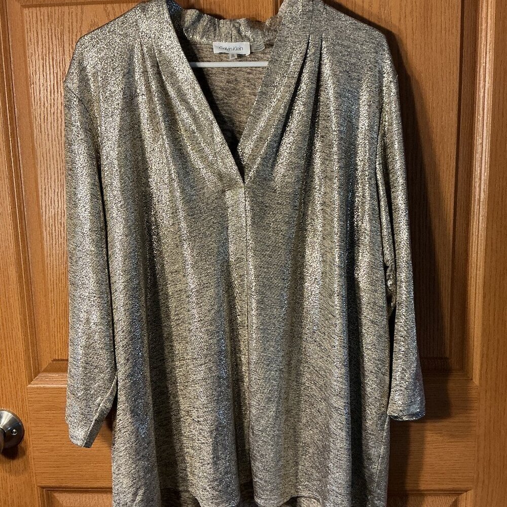 Calvin Klein Glitter Blouse